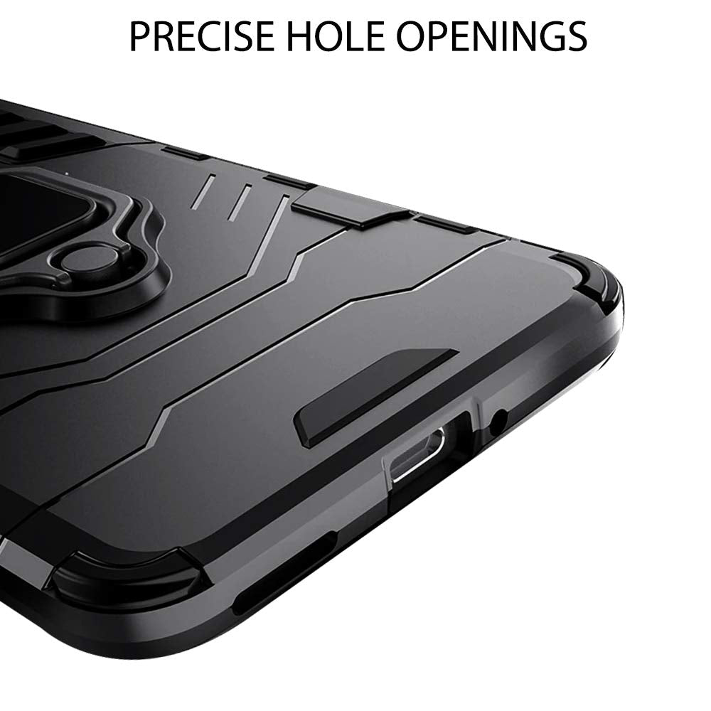 OnePlus 8 Bumper Protection with Ring Holder Back Cover