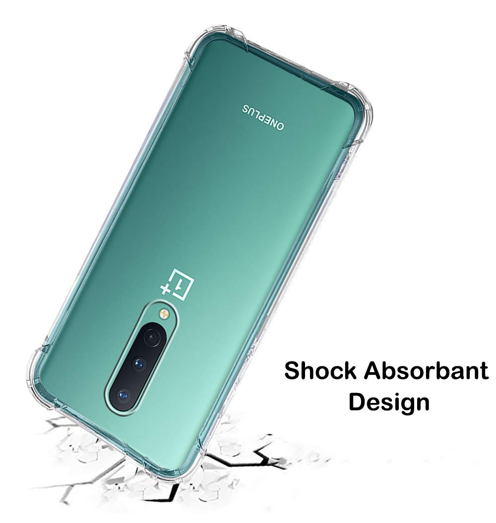 OnePlus 8 Silicone Transparent Cover