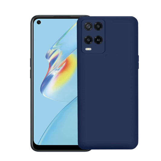 Oppo A54 Matte Soft Silicon Flexible Back Case Cover