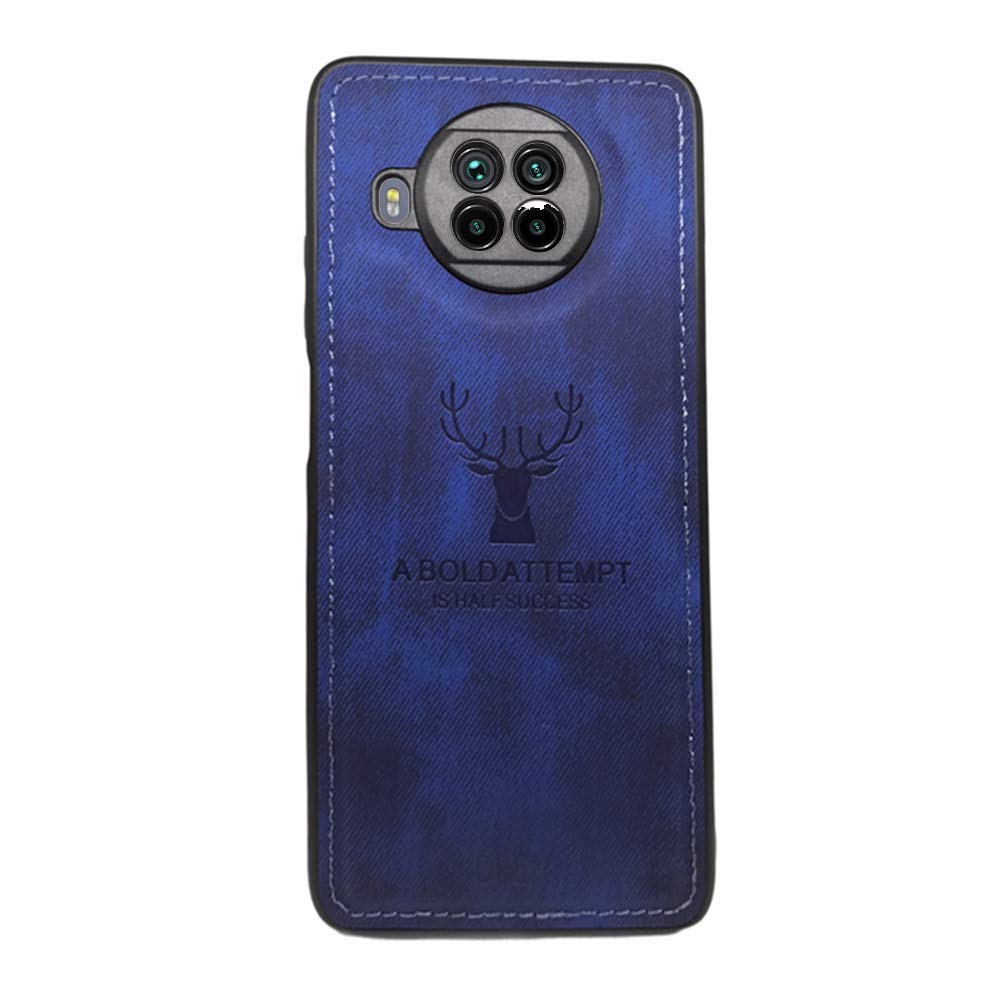 Mi 10T Lite Premium Motivational Deer Pattern Fabric Back Cover