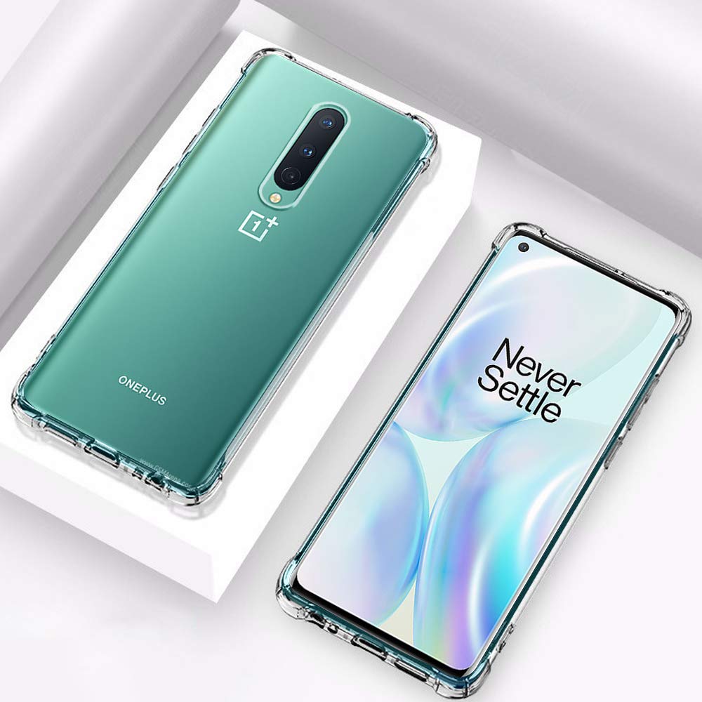 OnePlus 8 Silicone Transparent Cover