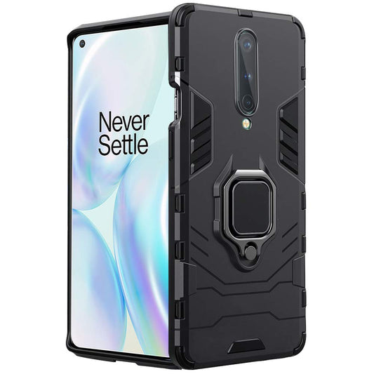 OnePlus 8 Bumper Protection with Ring Holder Back Cover