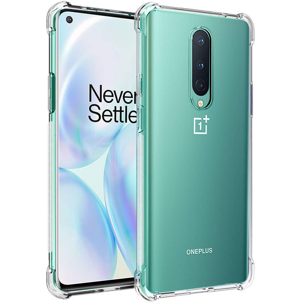 OnePlus 8 Silicone Transparent Cover