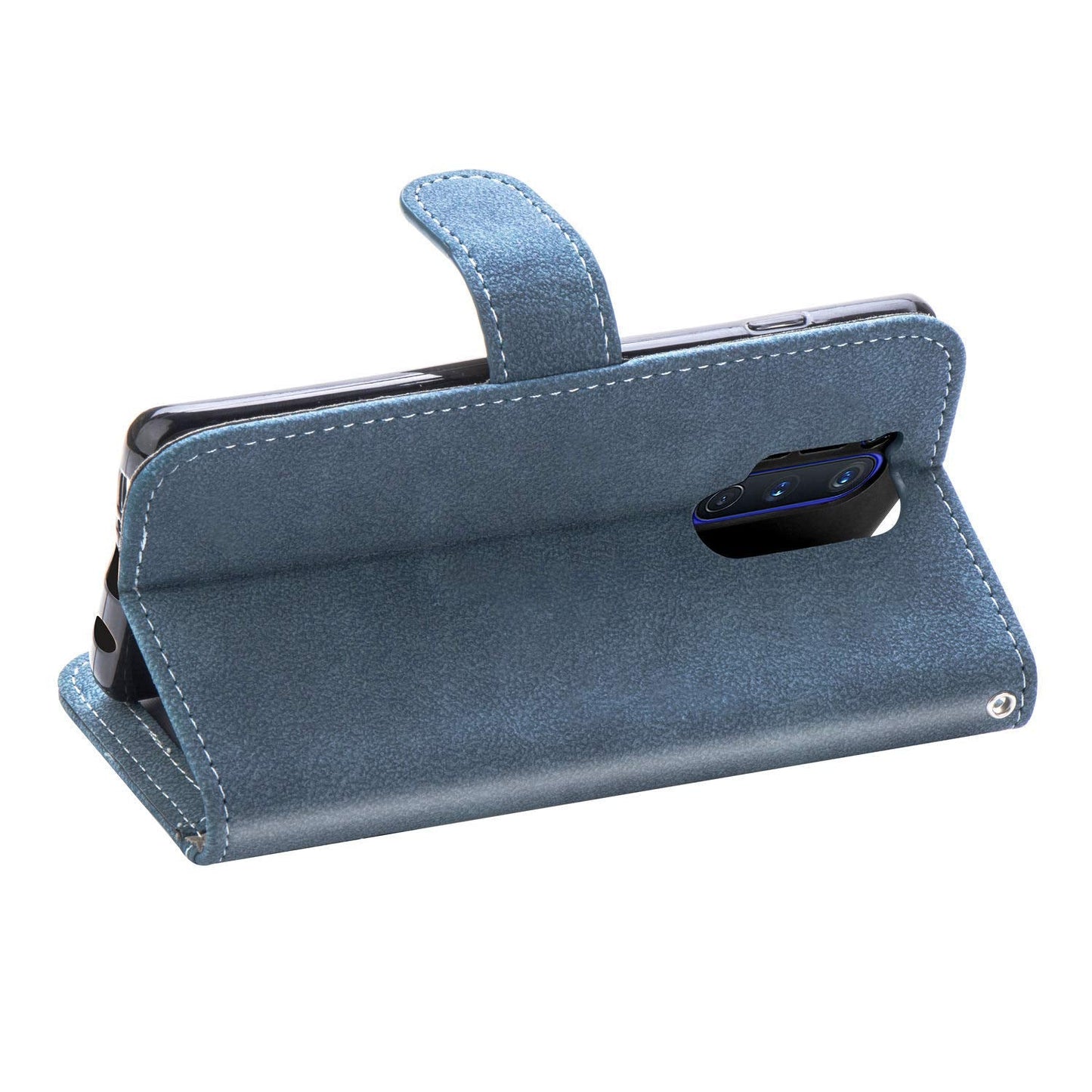 OnePlus 8 Pro Hand Finish Card Pockets Wallet & Stand Cover