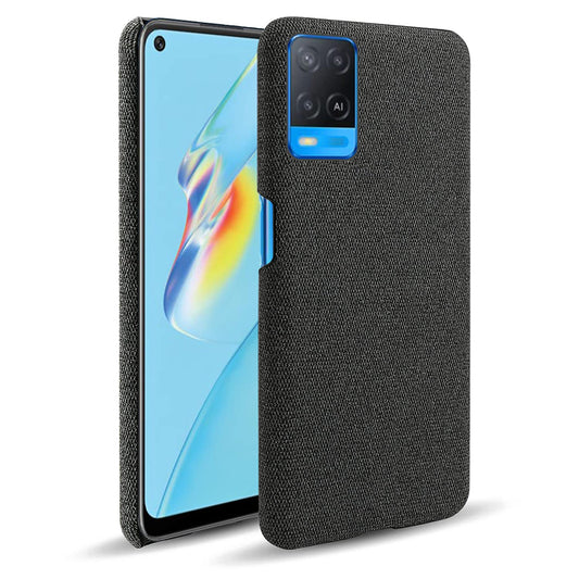 Oppo A54 Soft Fabric Back Case Cover
