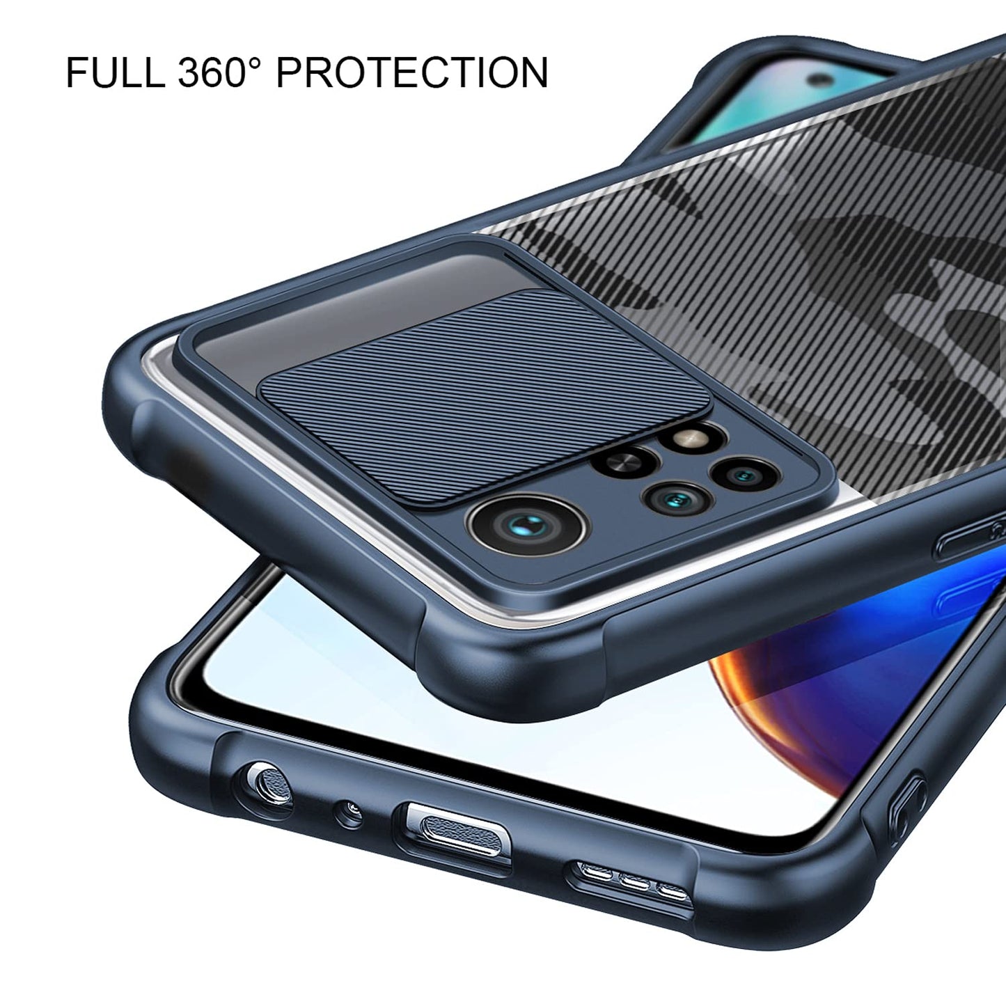 Mi 10T Camo Slider Back Cover
