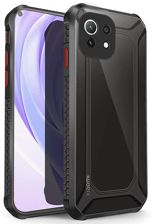 Mi 11 Lite Shock Proof Slim Hybrid Bumper Back Case Cover