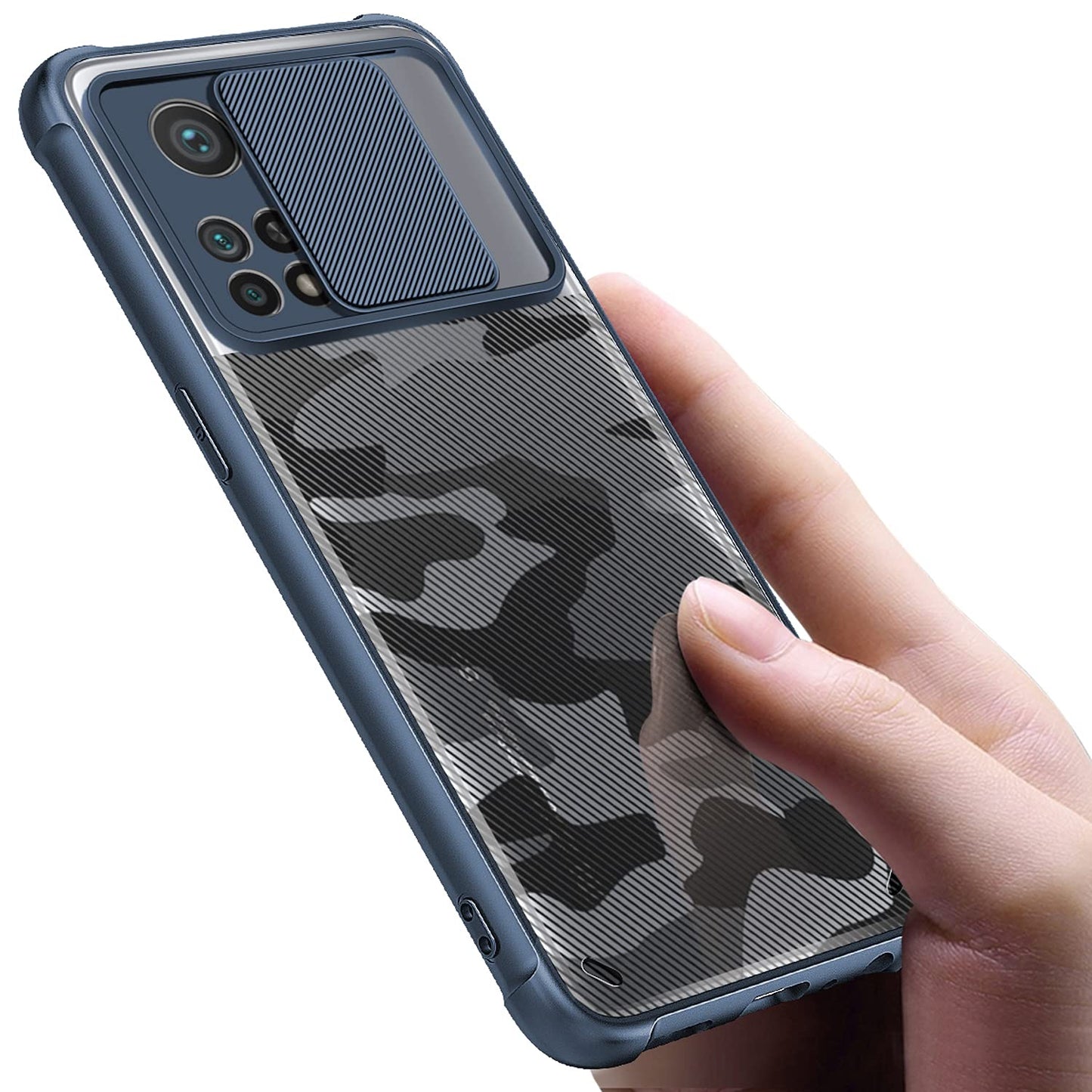 Mi 10T Camo Slider Back Cover