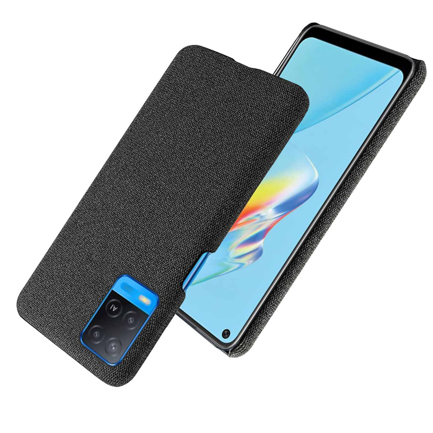 Oppo A54 Soft Fabric Back Case Cover