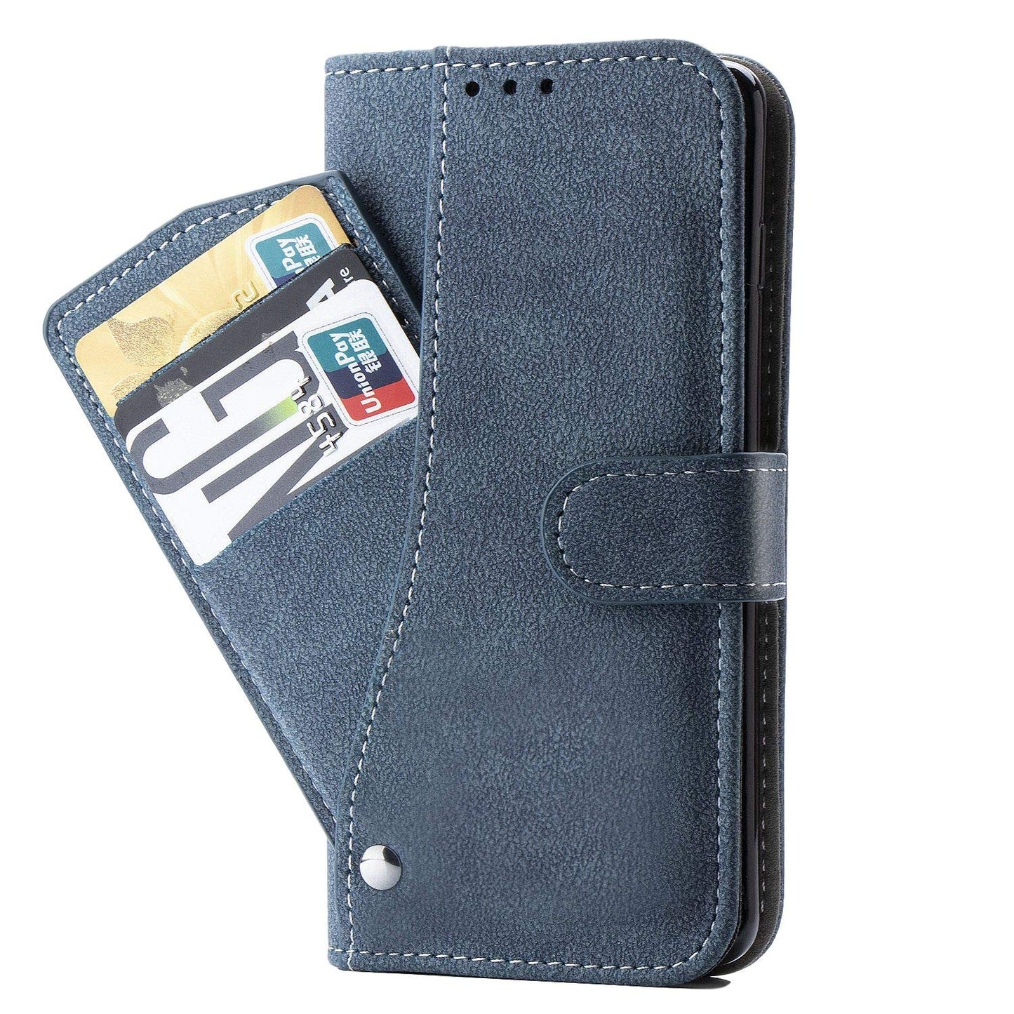 OnePlus 8 Pro Hand Finish Card Pockets Wallet & Stand Cover