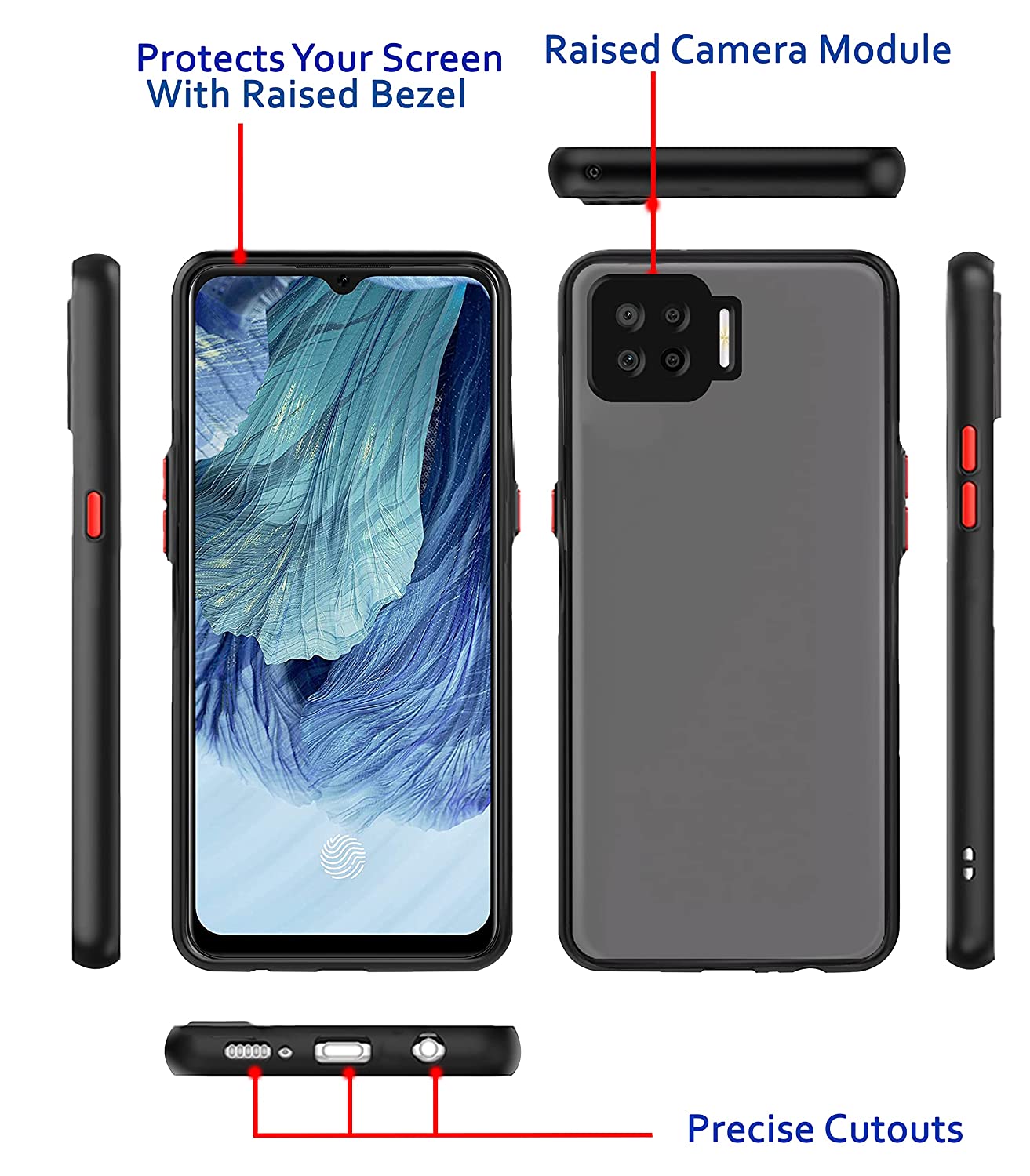 Oppo F17 Pro Smoke Case Phone Back Cover