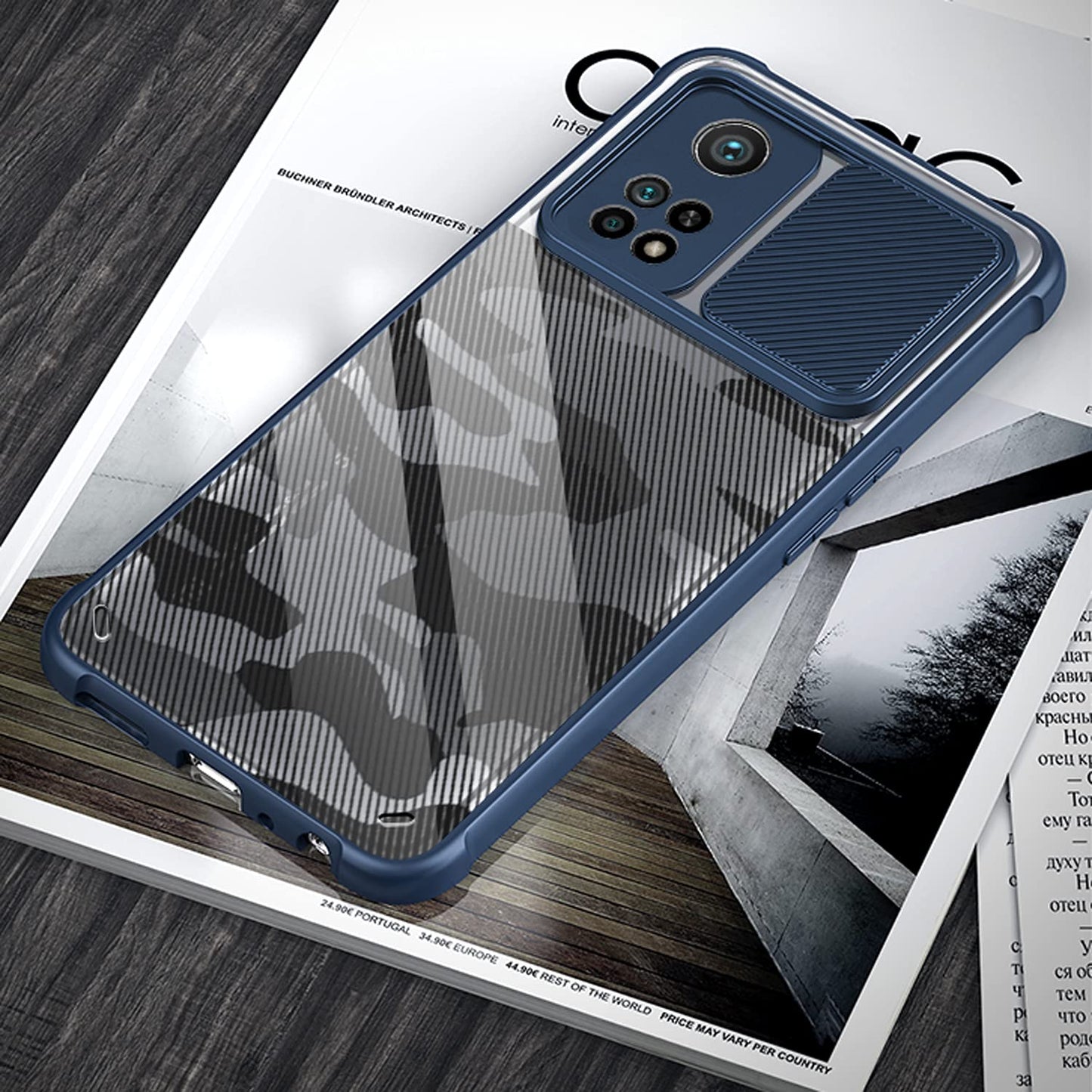 Mi 10T Camo Slider Back Cover