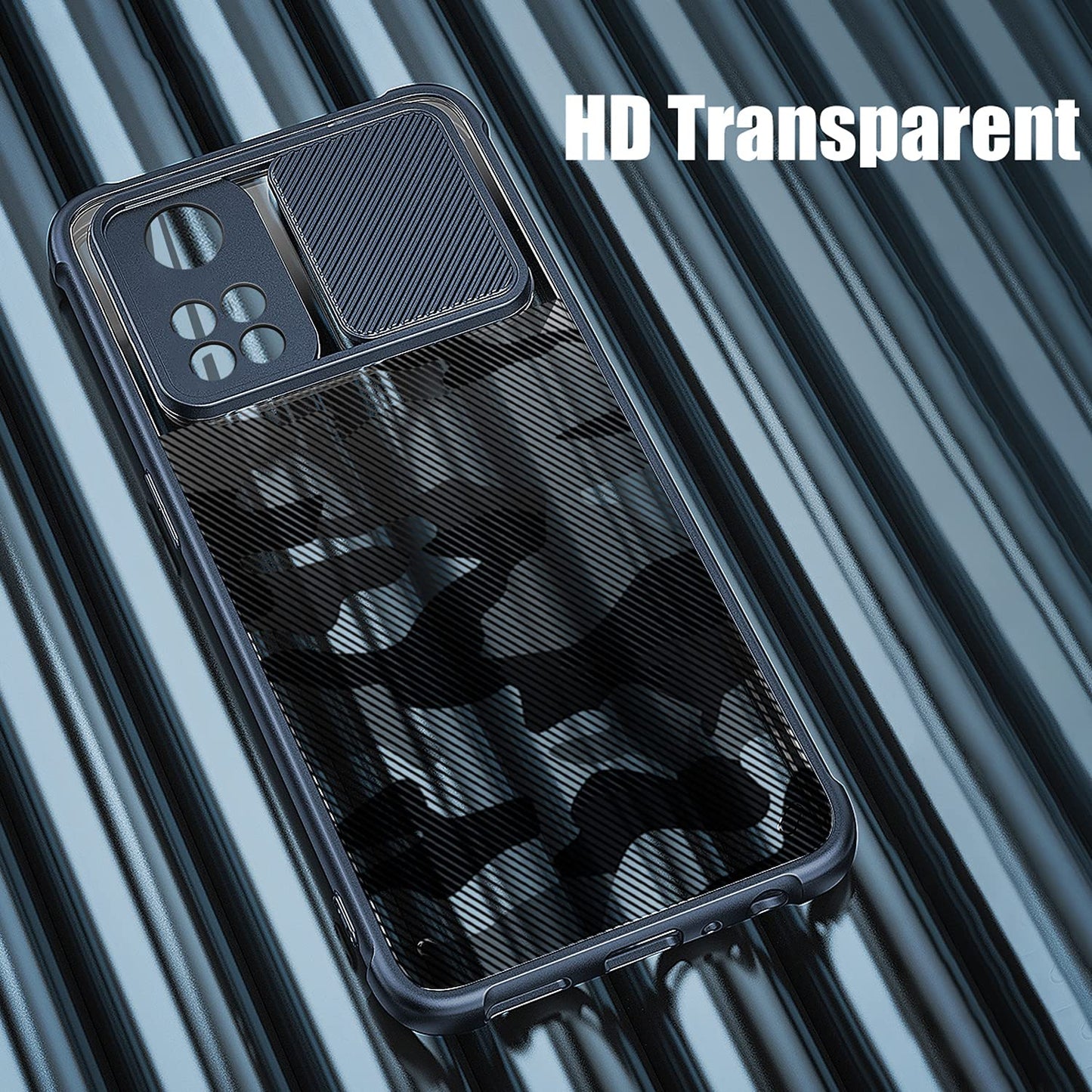 Mi 10T Camo Slider Back Cover