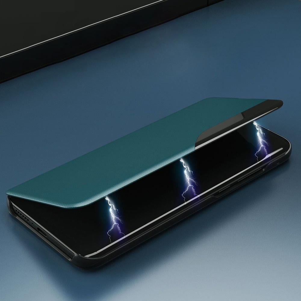 Mi A1 Magnetic Flip Leather Case (Free Tempered Glass)