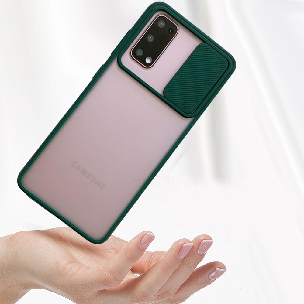 Galaxy F41 Camera Lens Slide Protection Matte Case