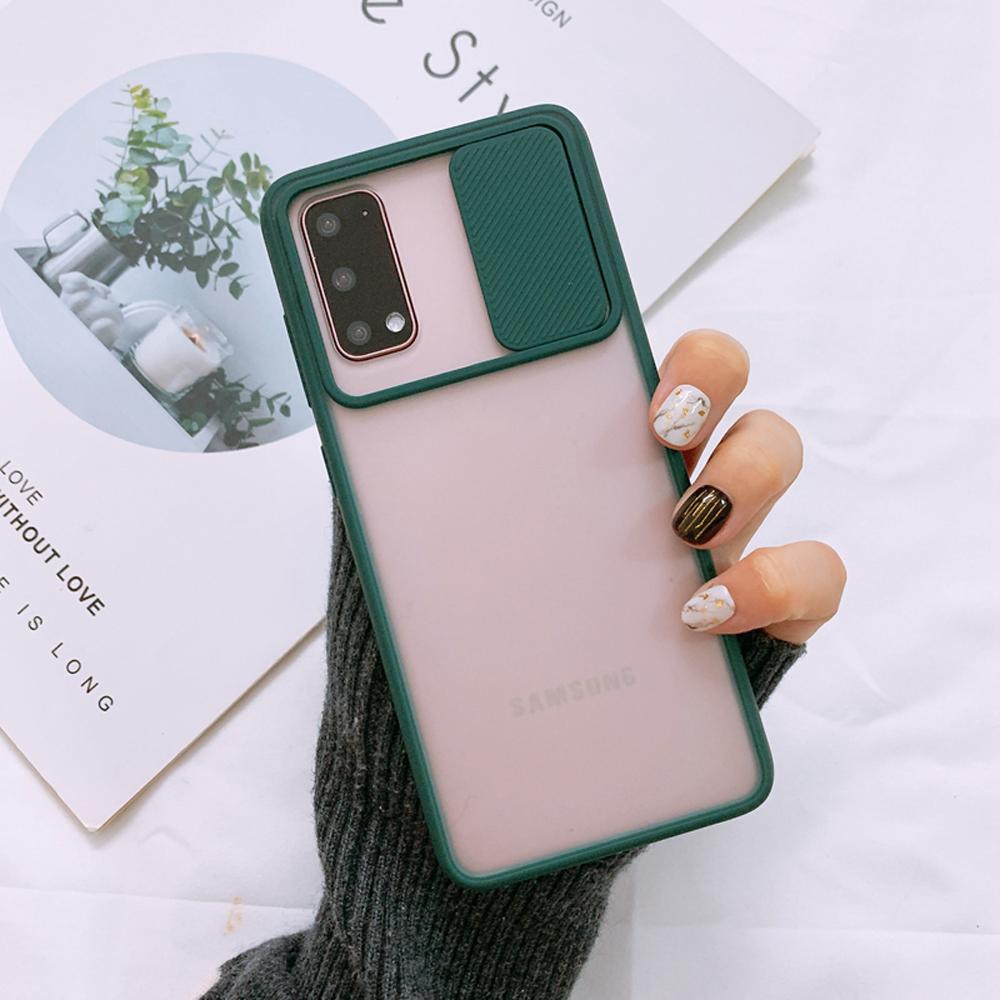 Galaxy F41 Camera Lens Slide Protection Matte Case
