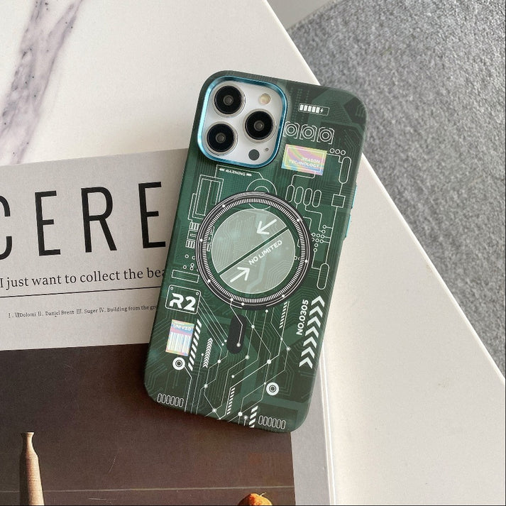 iPhone 12/12 Pro/ 13/13 Pro/ 14/14 Pro Electric Circuit Board iPhone Case