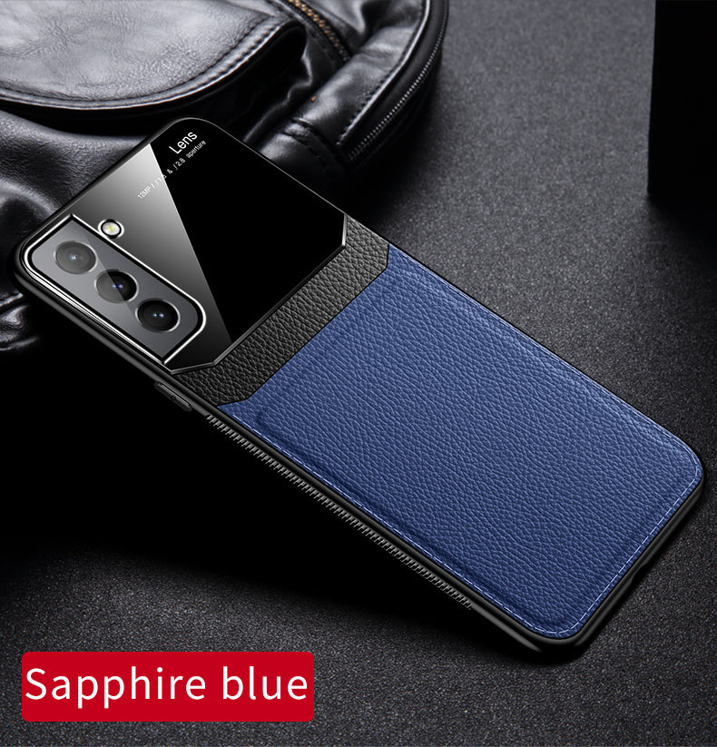Galaxy S21 FE 5G Premium Leather Lens Protective Case
