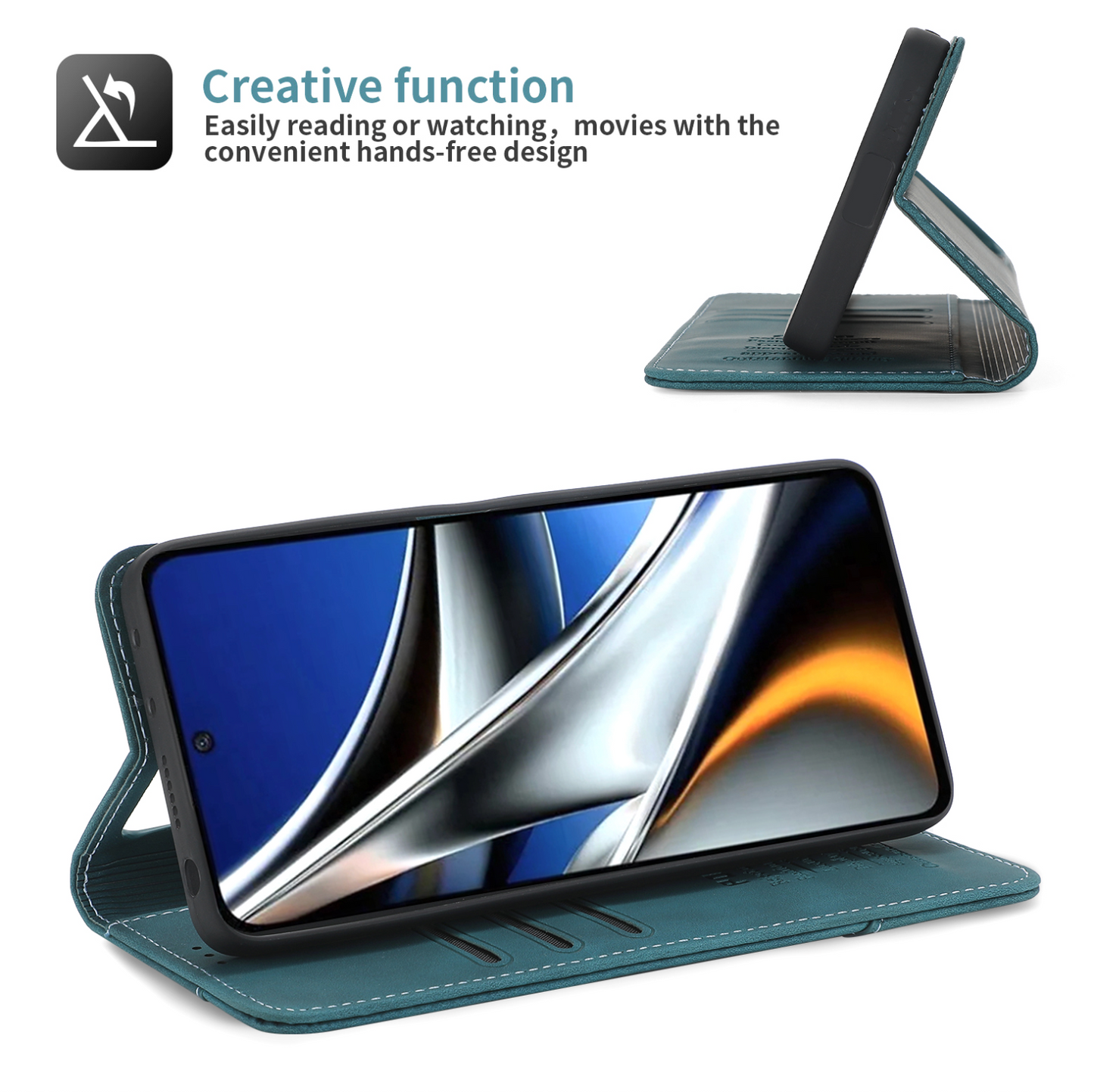 Galaxy S22 Plus Business Leather Magnetic Flip Case