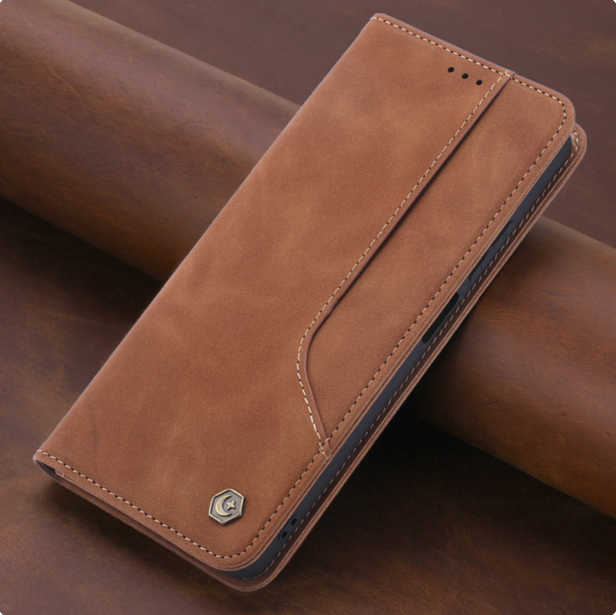 Galaxy S22 Plus Business Leather Magnetic Flip Case