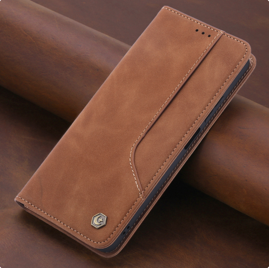 Galaxy S21 Plus Business Leather Magnetic Flip Case