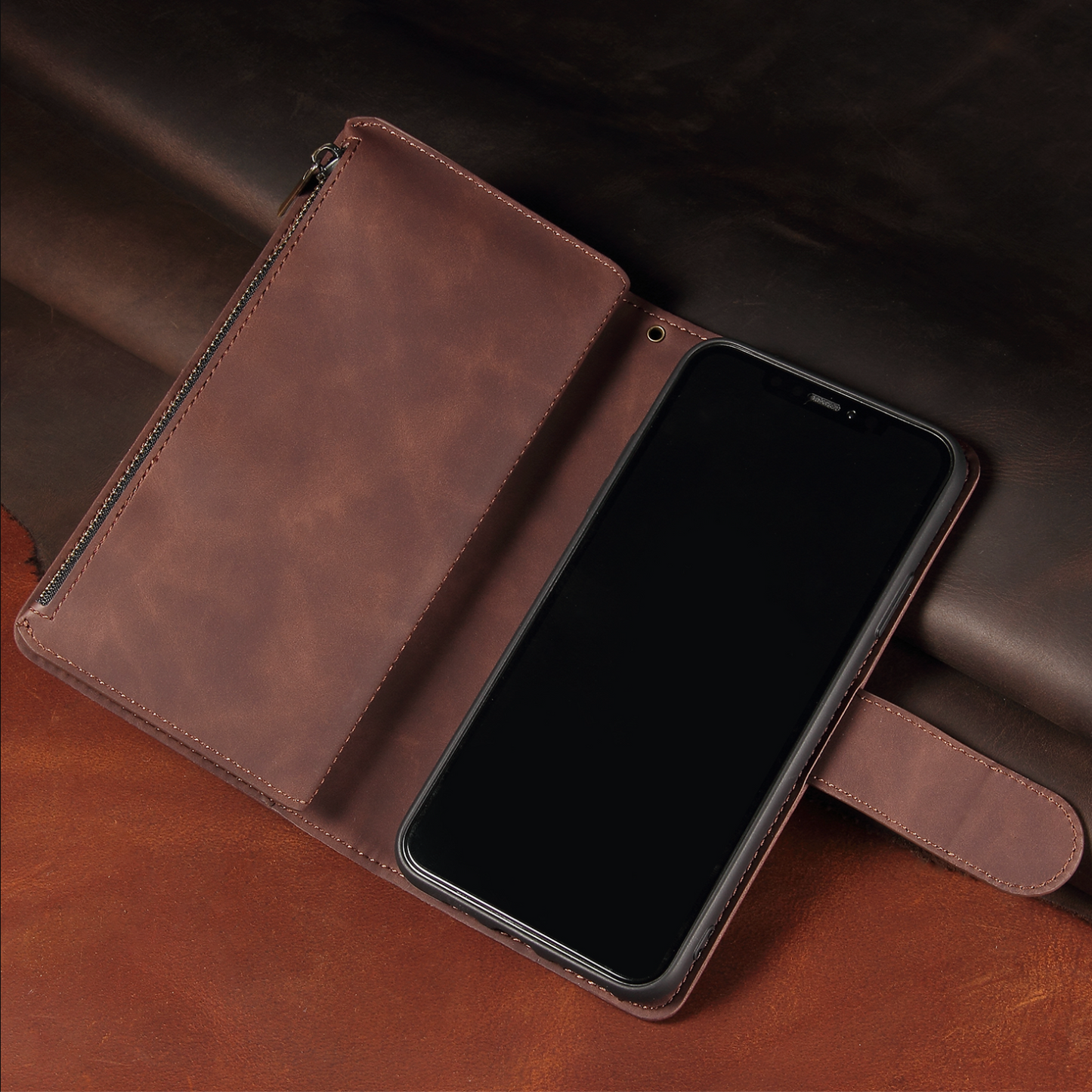 Galaxy S22 Plus Best Selling Zipper Flip Case