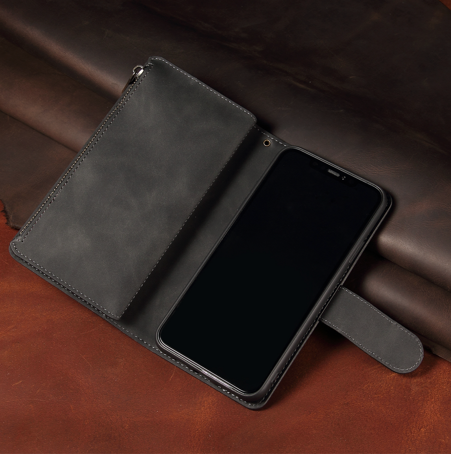 Galaxy S21 Plus Best Selling Zipper Flip Case