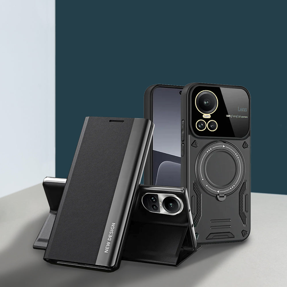 Pack Of 2 For Oppo Reno10 5G Luxury Protective Mobiles Cases (A4)