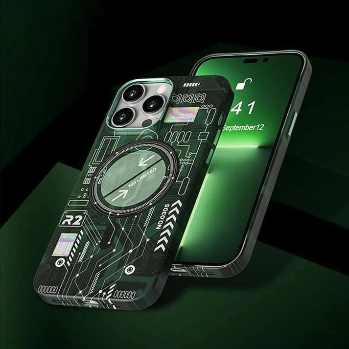 iPhone 12/12 Pro/ 13/13 Pro/ 14/14 Pro Electric Circuit Board iPhone Case