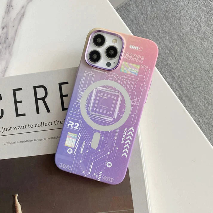 iPhone 12/12 Pro/ 13/13 Pro/ 14/14 Pro Electric Circuit Board iPhone Case