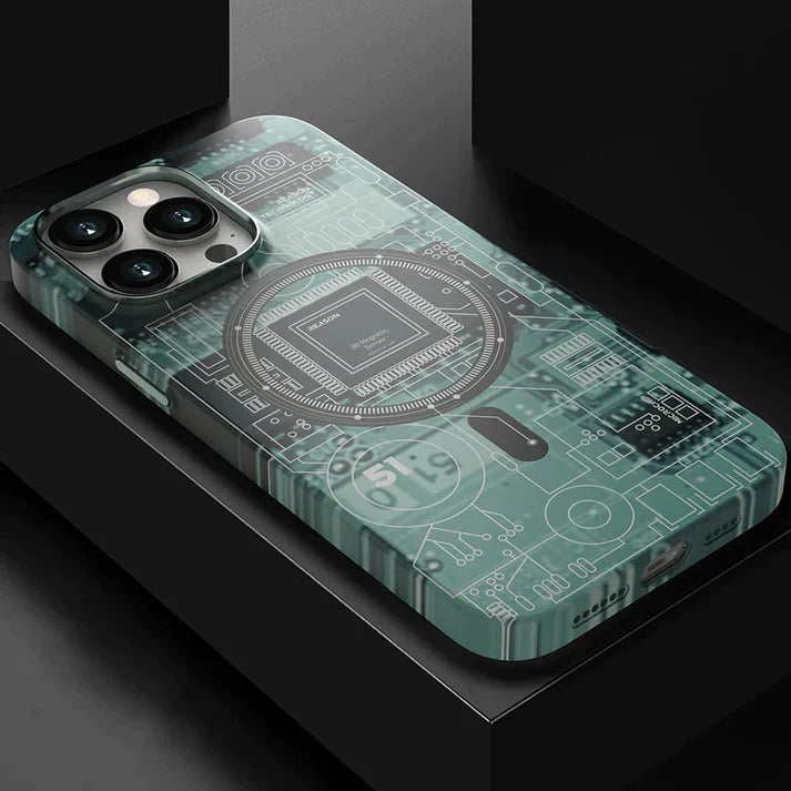 iPhone 12/12 Pro/ 13/13 Pro/ 14/14 Pro Electric Circuit Board iPhone Case